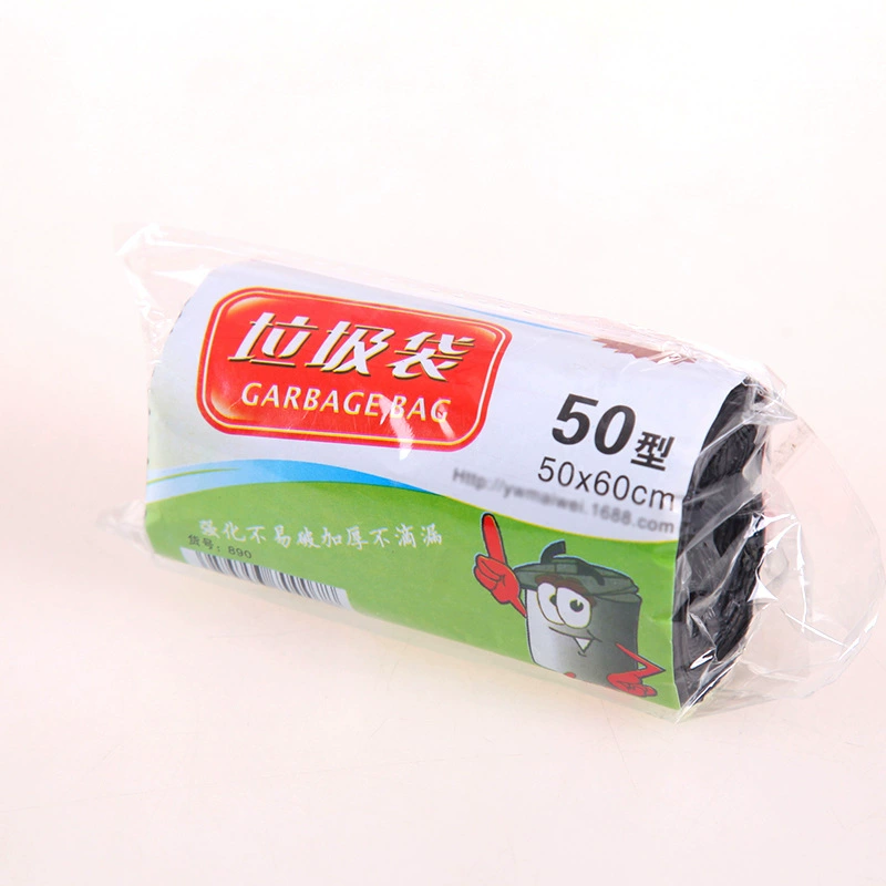 Хорошая теща и зять, 50-тип, одиночная упаковка, утолщенный рулонный мешок для мусора, кухонный универсальный мешок для мусора, пластиковый пакет