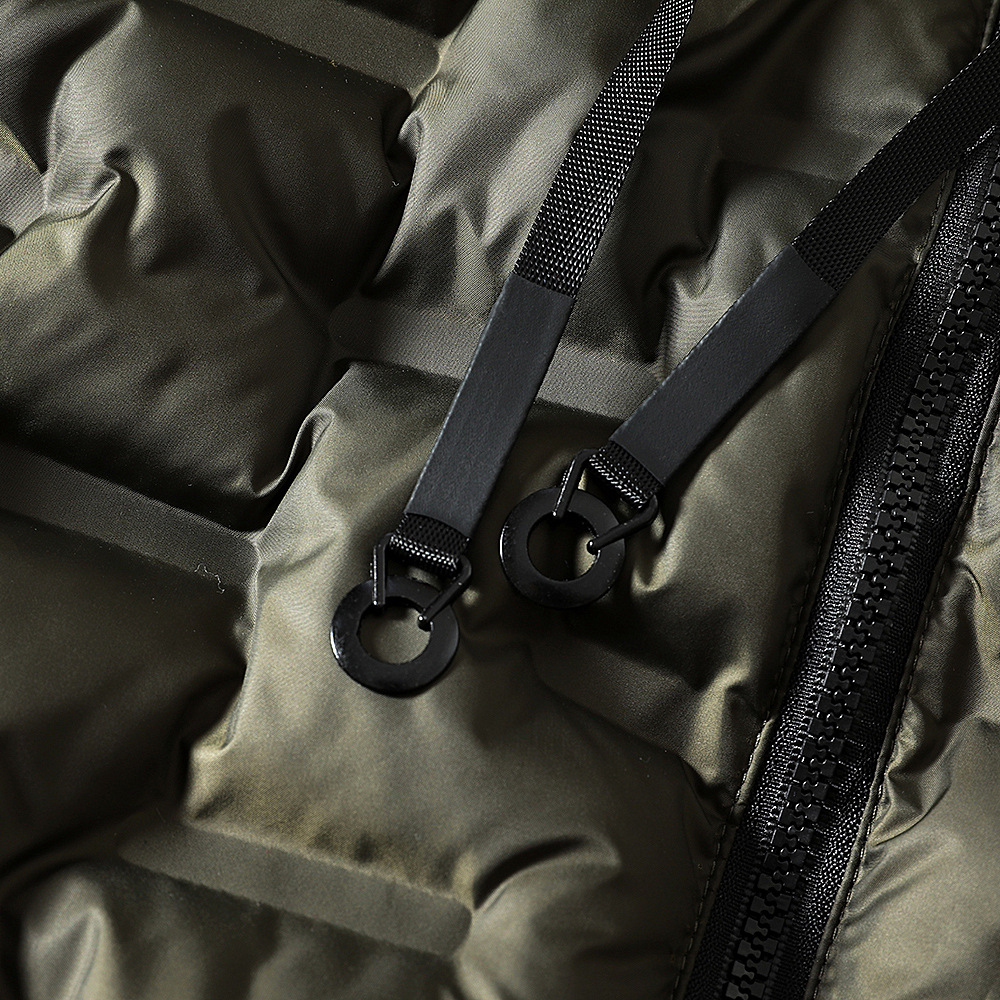 Otoño e Invierno de moda de los hombres de algodón Chaleco de la juventud grasa suelta más tamaño chaleco cálido resistente al frío sin mangas