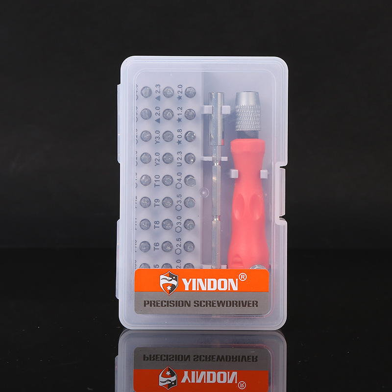 Gran caja ajustable telescópico 32-en-1 multi-función destornillador BIT SET reloj teléfono móvil reparación traje