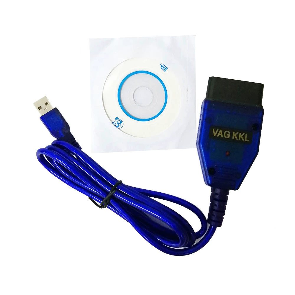 KKL VAG-COM для 409.1 Фольксваген Audi инспекционный кабель vag 409.1 USB OBD2 CH340
