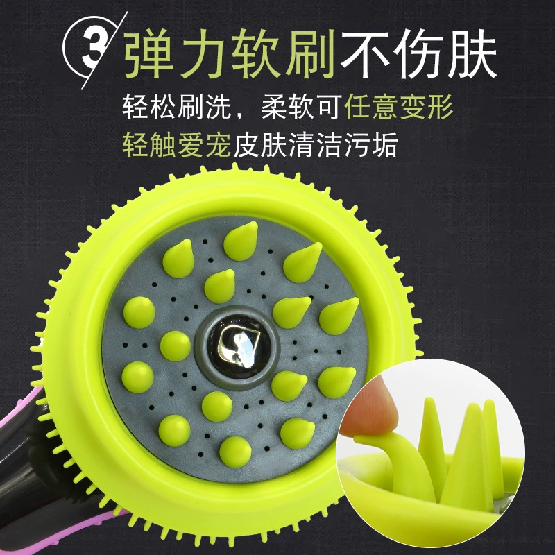 Душ для собак Щетка для ванны для домашних животных Щетка для душа для кошек и собак Массаж Душ для домашних животных Душ Душ для ванны перчатки для ванны