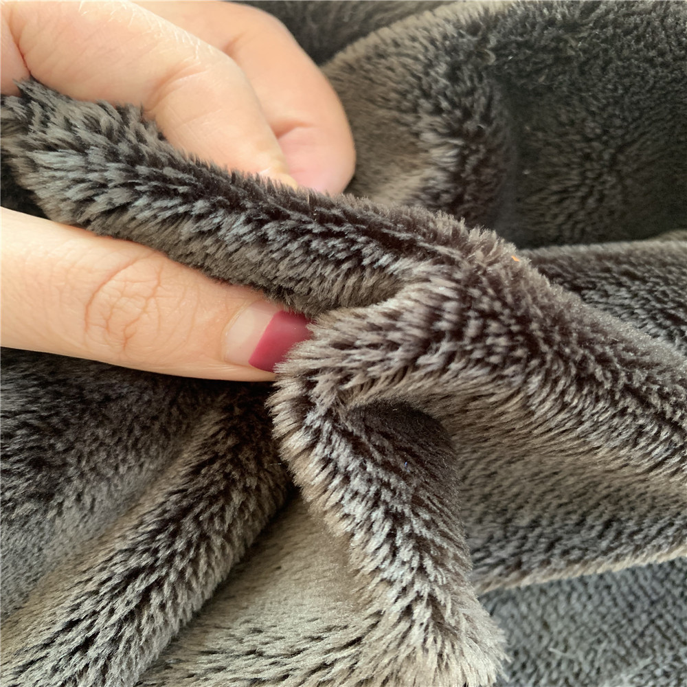 厂家直销长毛活毛超柔绒 经编布 经编面料