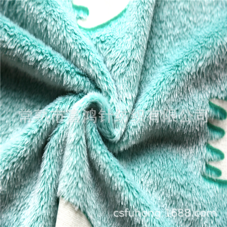 厂家直销30%再生夜光法兰绒/夜光珊瑚绒 开TC证书