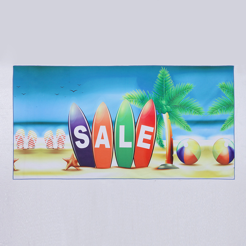 double-sided beach towel for traveling