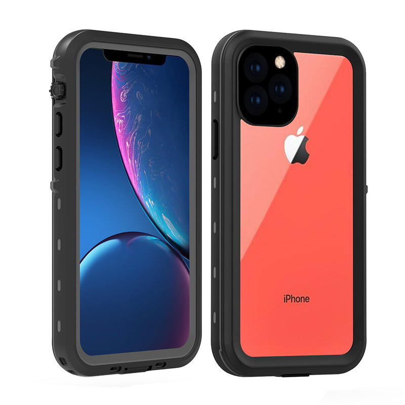 in stock Red Pepper Mobile Phone Case for iPhone11Pro 5.8 Waterproof Drop-resistant Diving Mobile Phone Protective Case