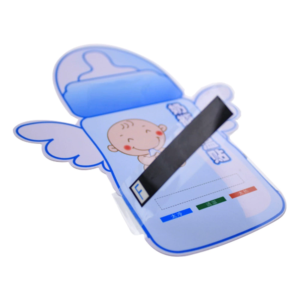 Поставка пасты для измерения температуры детской бутылочки без ртути ЖК-цифровой цветной термометр паста изменение температуры