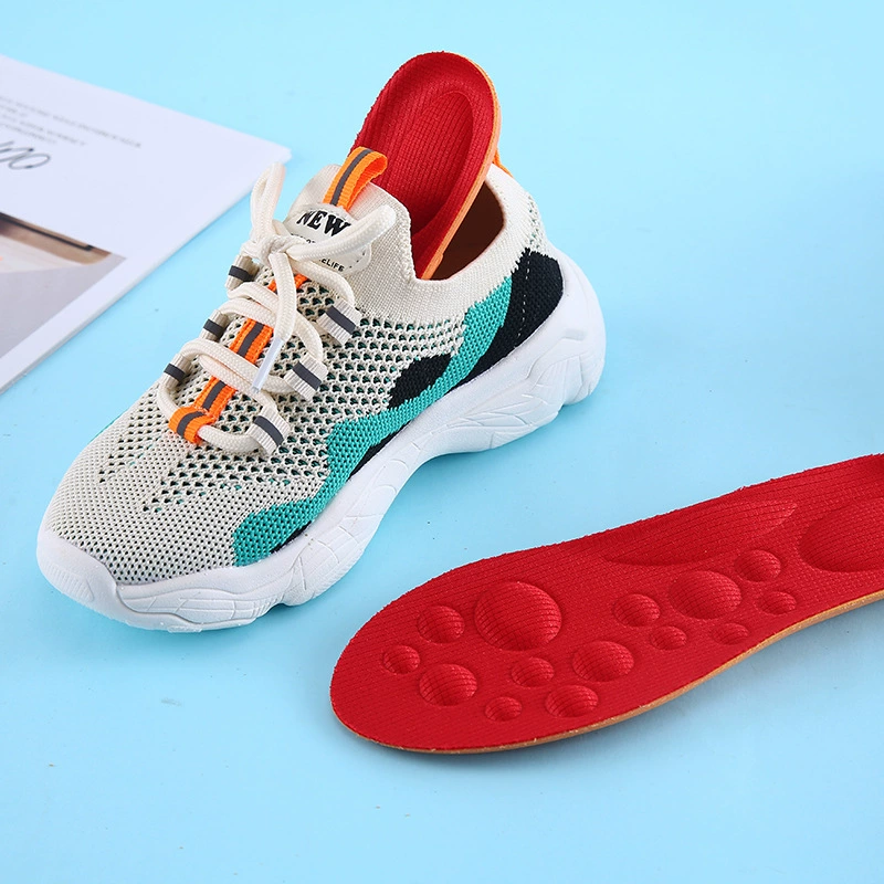 Children's corrective massager, shock-absorbing insoles