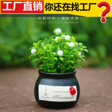 Automobile simulation plant auspicious fruit pot plants Creative car interior decorative supplies perfume ornaments spot manufacturers