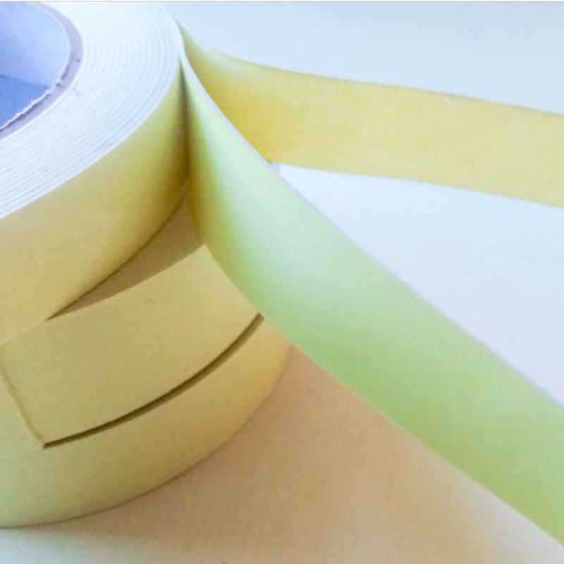 【厂家直销】黄双纸黄胶EVA双面胶带 减震胶带