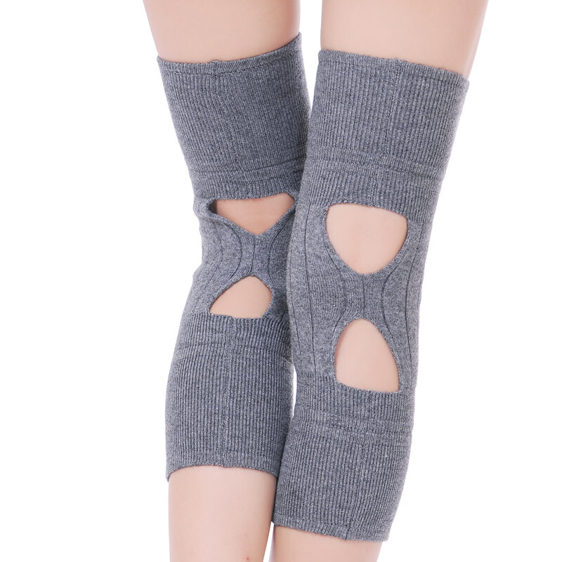 Fábrica al por mayor Cachemira rótula Apertura trasera Cachemira rótula hombres y mujeres disponibles circunferencia de la pierna a prueba de frío caliente