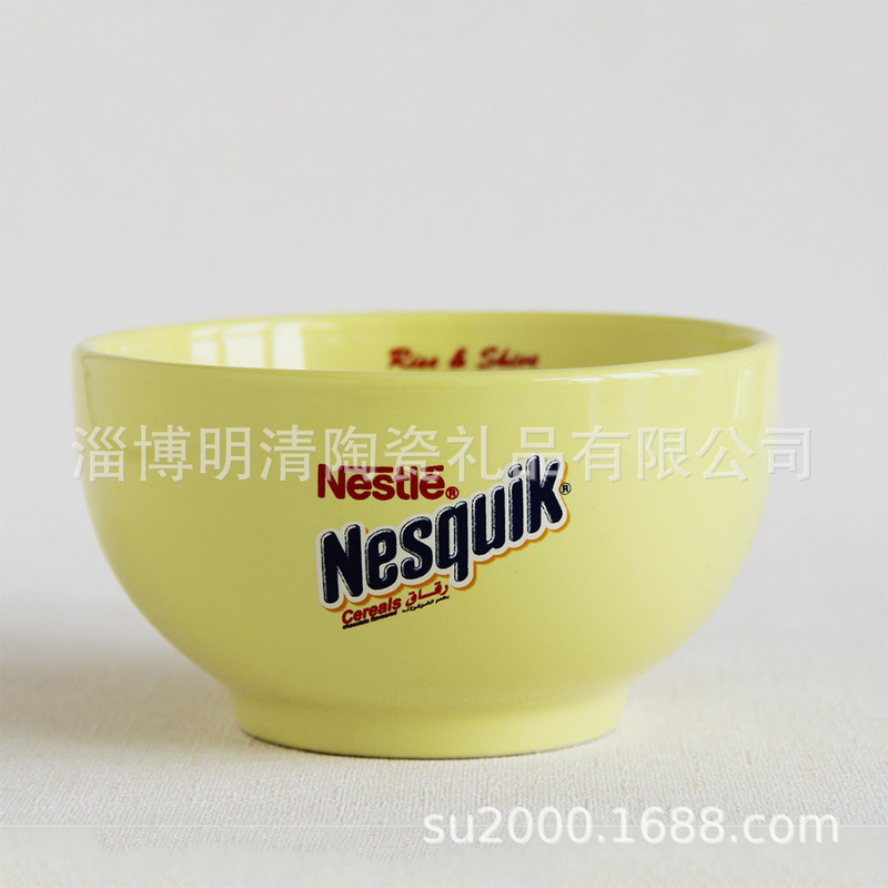 Promotional gifts 5 inch 6 inch 7 inch 8 inch color glazed ceramic bowl cereal bowl French Bowl Promotional gifts 5 inch 6 inch 7 inch 8 inch color glazed ceramic bowl cereal bowl French Bowl