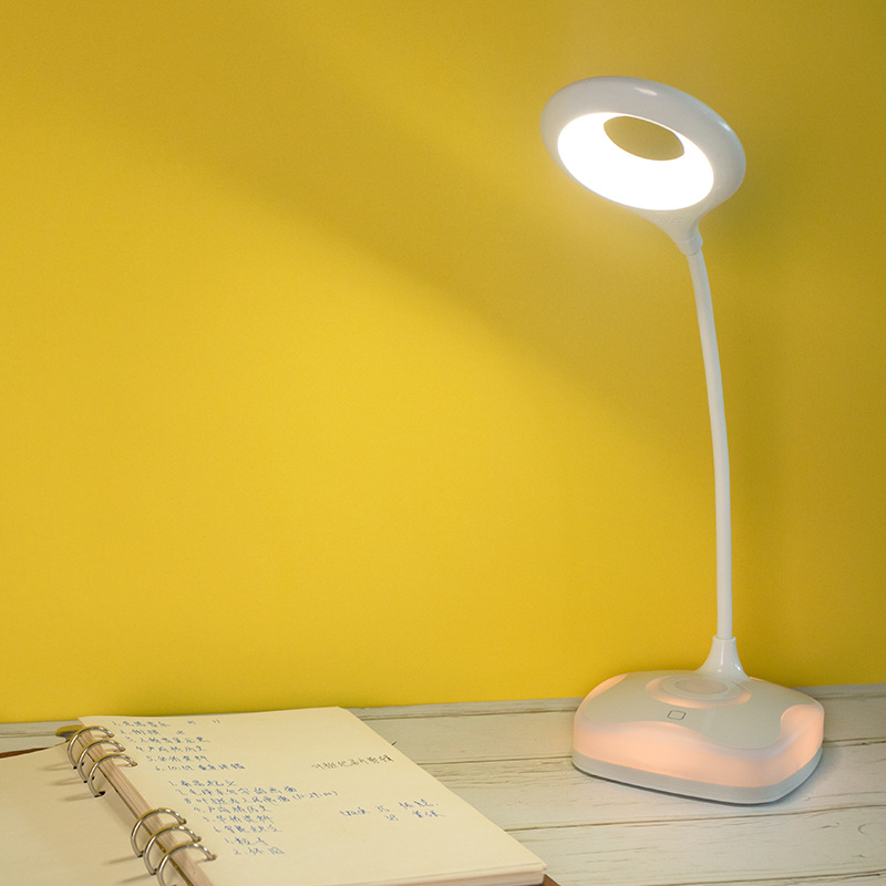 Led Desk Lamp for Kidsren to Read and Study, Eye Protection, Bedroom Bedside Lamp, Sleeping Night Light, USB Charging Desk Lamp