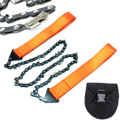 Outdoor camping tools 24-inch portable outdoor survival hand chain saw garden saw hand chain saw scroll saw