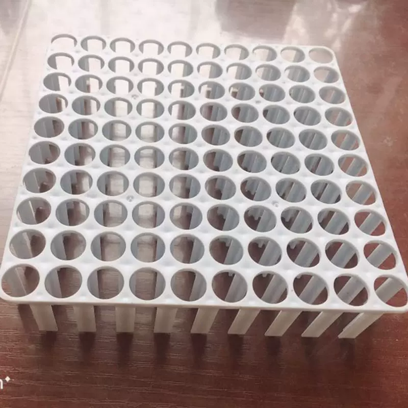 定做注塑加工品试剂摆放收纳塑料底座硬度高代加工多种塑料配件