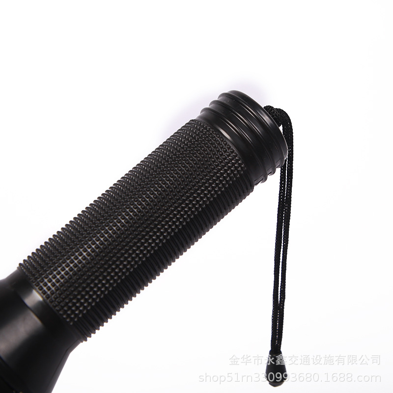 54cm 흰색 튜브 교통 배턴 LED 형광 스틱 발광 스틱 배터리 안전 경고 스틱 공장 직접 판매