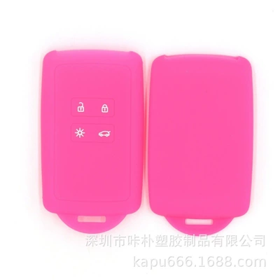 Static Rod/Key Bag, Car key cover for - rose-red