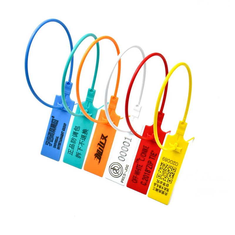 Поставка фабрики пластичная печать логистика уплотнение контейнера уплотнения угля анти-регулировка пакет Пряжка анти-подделывать знак ленты 34