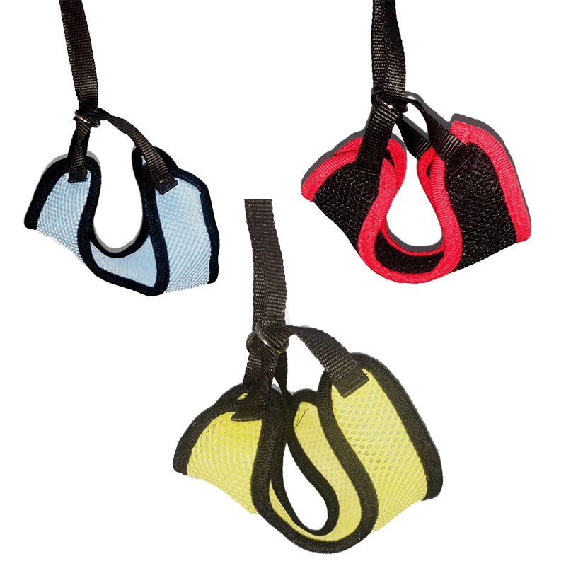 Cuerda de tracción para mascotas de malla transpirable perro caminando cuerda en forma de I mochila correa para el pecho suministros para mascotas cuerda para perros en stock al por mayor