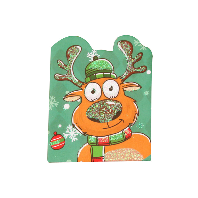 Decoraciones navideñas Decoración navideña escena Árbol de Navidad Tarjeta de deseo de Navidad Tarjeta de felicitación de Navidad tamaño pequeño para Navidad