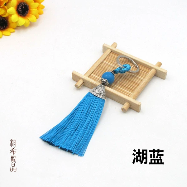 Lake blue-keychain