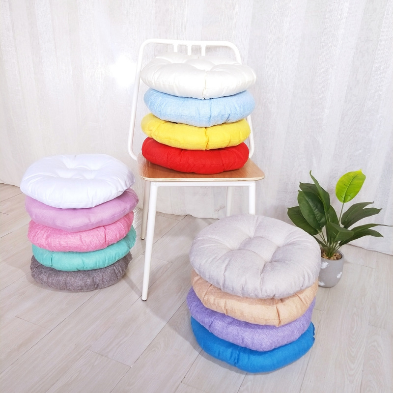 Cross-Border Flame-Retardant Solid Color Imitation Linen Cushion Cotton-Linen Bun-Style Japanese Futon Mat Tatami Memory Foam Filling Cross-Border Flame-Retardant Solid Color Imitation Linen Cushion Cotton-Linen Bun-Style Japanese Futon Mat Tatami Memory Foam Filling
