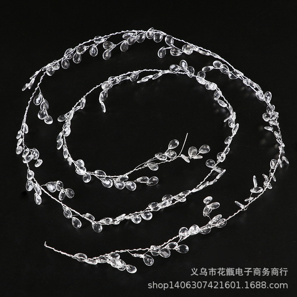 Spot Ak clan droplet wire skewers wedding wedding decoration crystal…