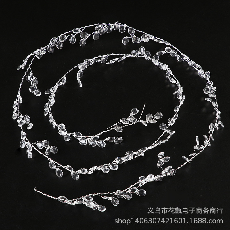 1 meter 30 fork flat water dripping beads