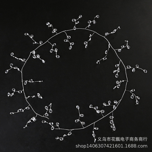 Spot Ak clan droplet wire skewers wedding wedding decoration crystal…