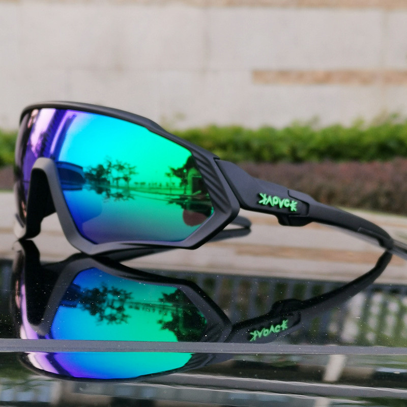 Gafas Polarizadas de Ciclismo de Montaña de TR90 con 5 Lentes Intercambiables, para Bicicleta de Ruta