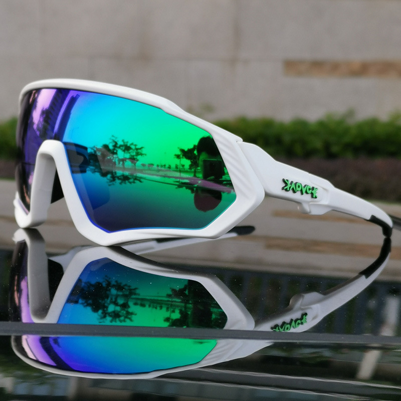 Gafas Polarizadas de Ciclismo de Montaña de TR90 con 5 Lentes Intercambiables, para Bicicleta de Ruta