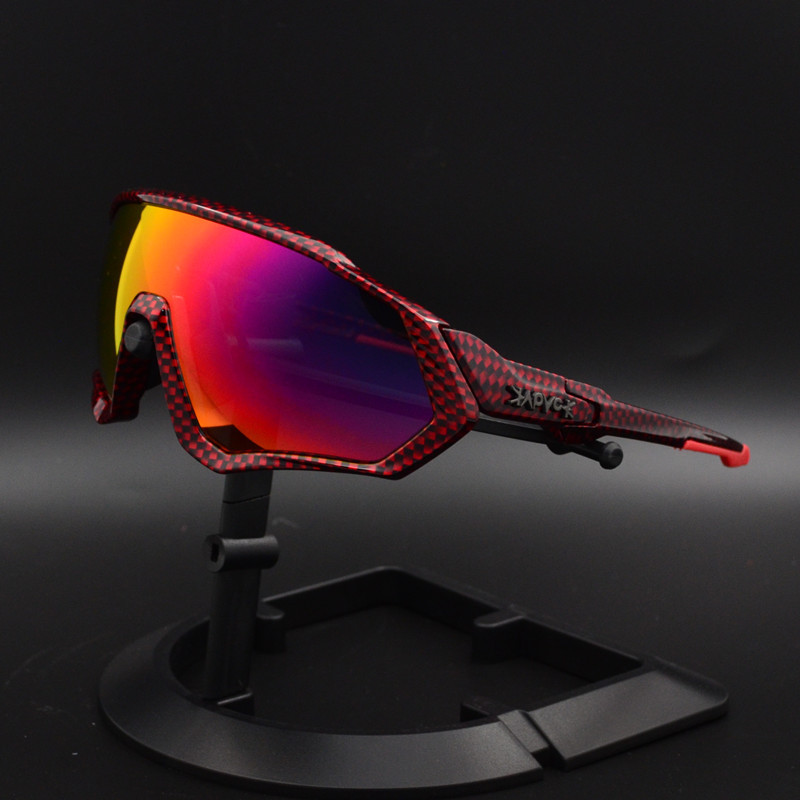 Gafas Polarizadas de Ciclismo de Montaña de TR90 con 5 Lentes Intercambiables, para Bicicleta de Ruta