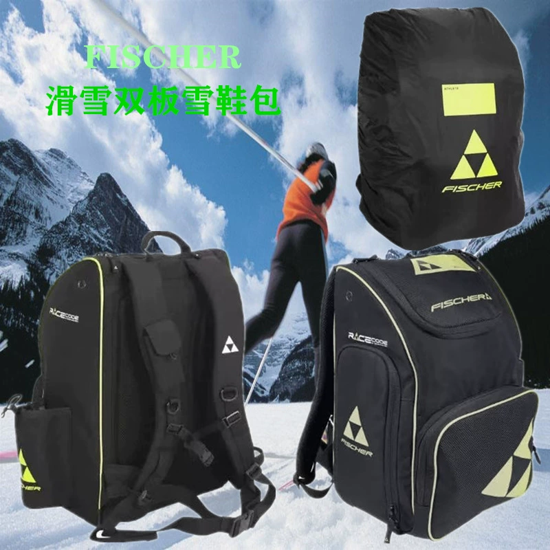 Совершенно новая сумка для лыжной обуви, сумка для лыжного шлема, двойная косметичка, сумка для лыжного снаряжения, лыжная сумка, очень большая вместимость, 55 литров, бесплатная доставка