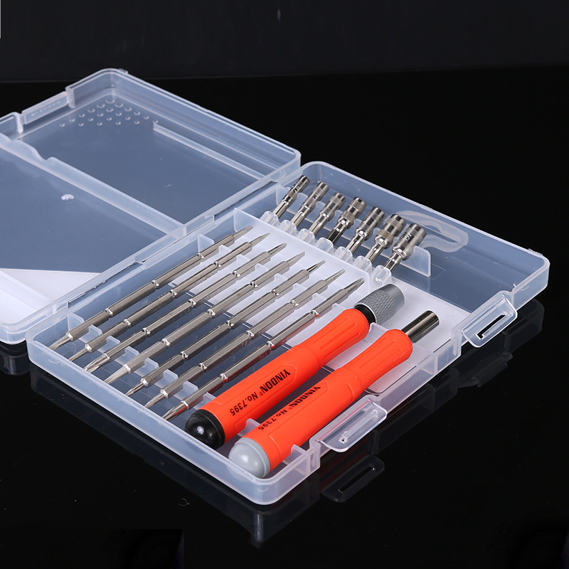 16-en-1 teléfono móvil computadora reloj reparación destornillador traje ciruela Cruz multi-función conjunto