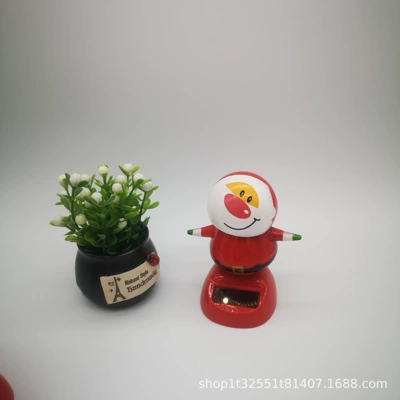 Factory Supply — Car ornaments - round-head-santa-claus