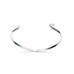 European and American Simple Open Outer Hook Adjustable Bracelet Stainless Steel Double Hook Bracelet Accessories DIY Jewelry Accessories