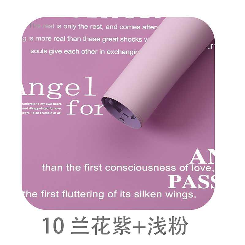 Liziran Flower shop material de embalaje floral impermeable pequeño punto serie de papel de embalaje de flores ramo de papel de embalaje en stock