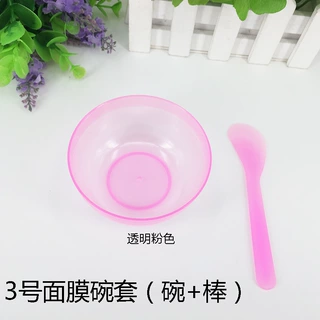 3号面膜碗套装2件套 美容院用调膜碗面膜棒化妆碗涂面膜 diy水疗