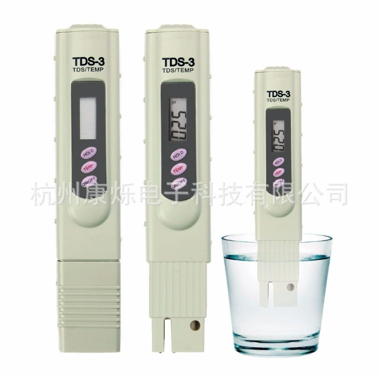 TDS-3 ручка для проверки качества воды трехклавишное измерение температуры TDS машина для чистой воды TDS испытание твердости значения TDS минеральный тестер