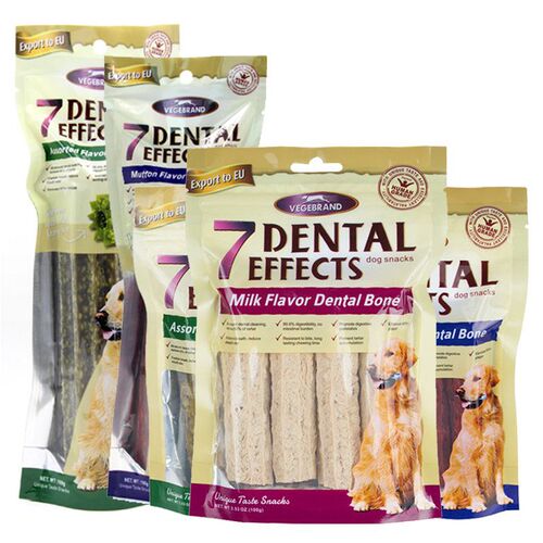 Weiji Dog Snacks Teddy Teeth Stick Teeth-Resisting Glue Pet Supplies for Medium and Large Dogs Golden Retriever Corgi Teeth Cleaning Bones