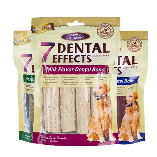 Weiji Dog Snacks Teddy Teeth Stick Teeth-Resisting Glue Pet Supplies for Medium and Large Dogs Golden Retriever Corgi Teeth Cleaning Bones