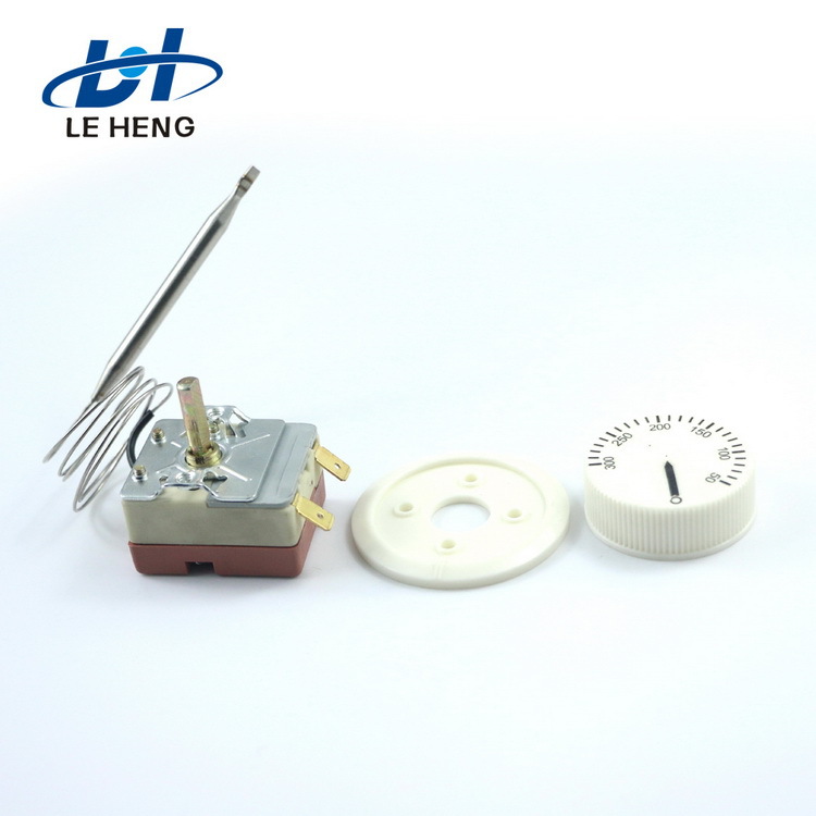 WHD电取暖器温控器，30-90度温控开关，麦饼温度开关