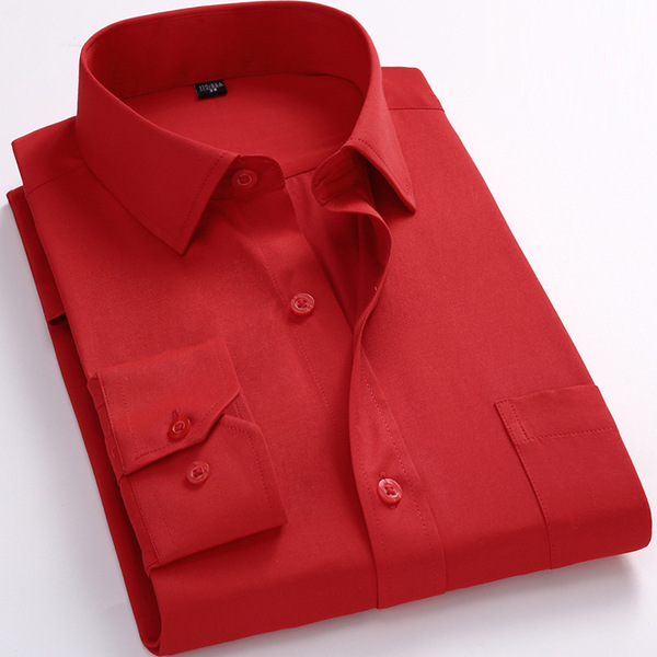 Solid color professional shirt for men and women