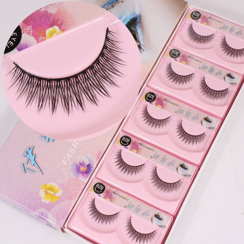 Curling soft comfortable false eyelashes, natural makeup