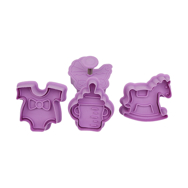 Molde de galletas de plástico OEM personalizado, productos de plástico ODM comercio electrónico transfronterizo procesamiento de comercio exterior molde de horneado
