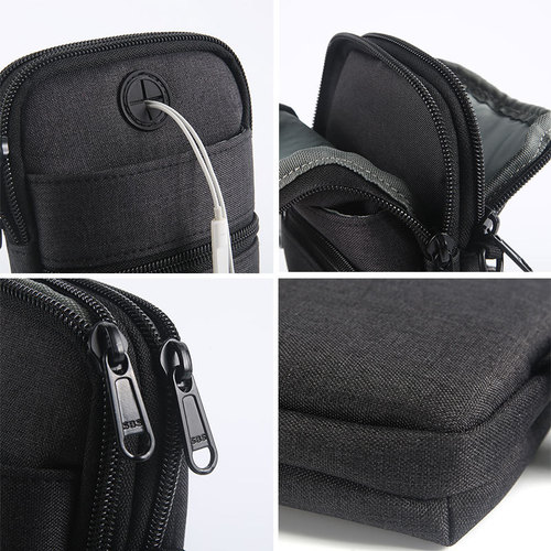 Men's Multifunctional Coin Purse Small Bag 2024 New Waterproof Crossbody Phone Bag One-Time Shipment