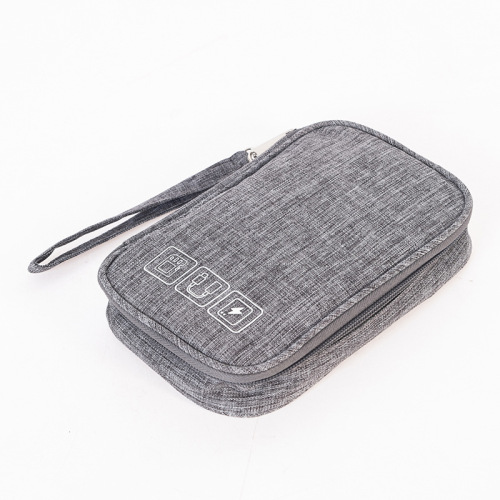 Runhui cationic handheld data bag mini power bank data cable storage bag headphone mobile phone storage bag