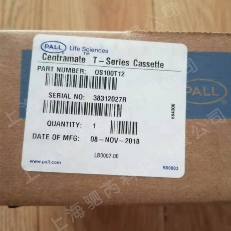 颇尔PALL Centramate T-series Cassette 100KD膜包OS100T12
