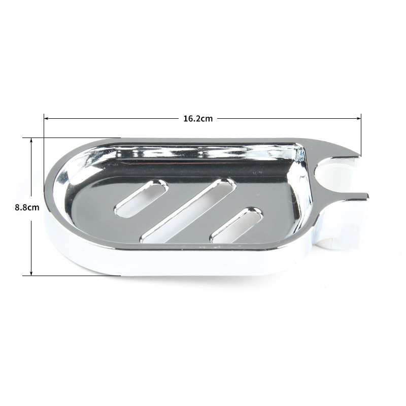 Suministro de fábrica titular de jabón baño montado en la pared caja de jabón de ducha caja de jabón de drenaje caja de jabón de plástico