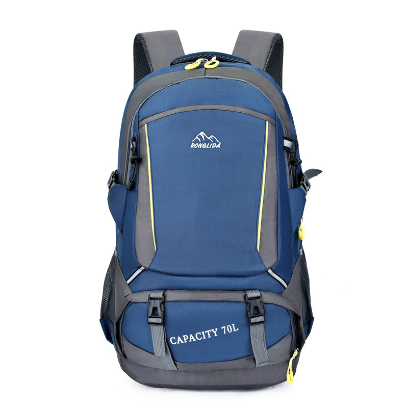 Al Aire Libre mochila transfronteriza impermeable nylon mochila hombres y mujeres de Montañismo senderismo bolsa de gran capacidad burro amigo camping bolsa