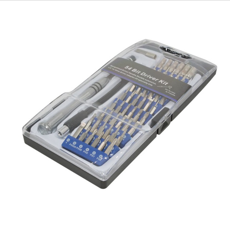 54件套手机维修拆机工具 平板电脑眼镜玩具拆装螺丝刀套批